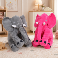 Peluche éléphant Coloré