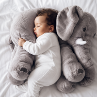 Peluche éléphant Coloré