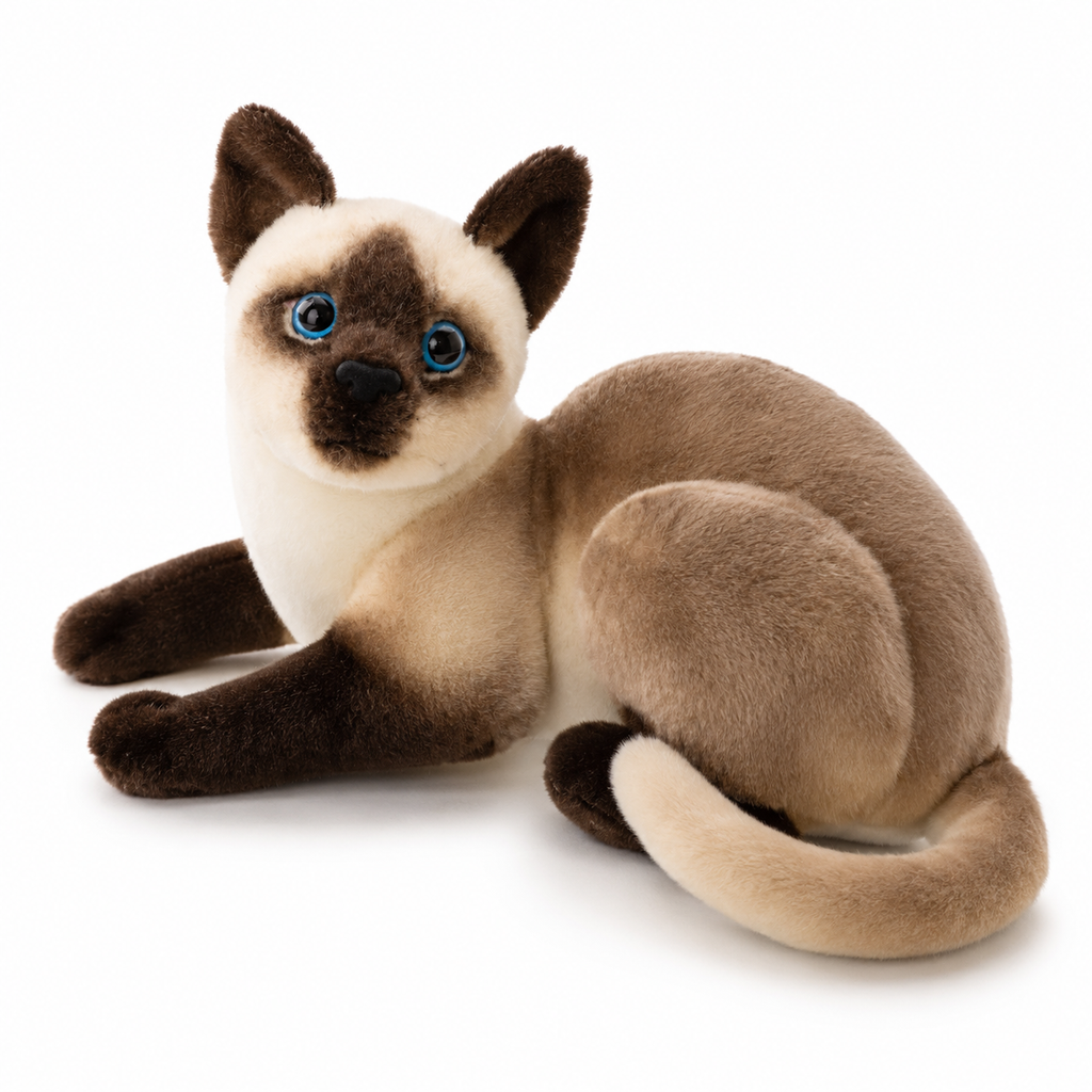 Peluche Chat Réaliste