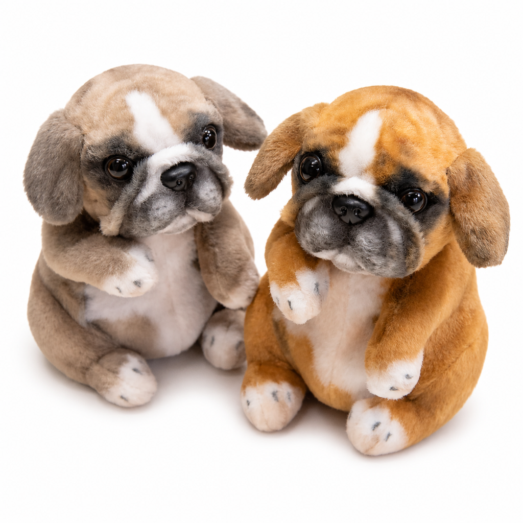 Peluche Chien Réaliste