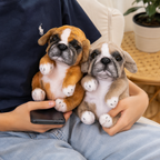 Peluche Chien Réaliste