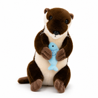 Peluche Loutre Réaliste